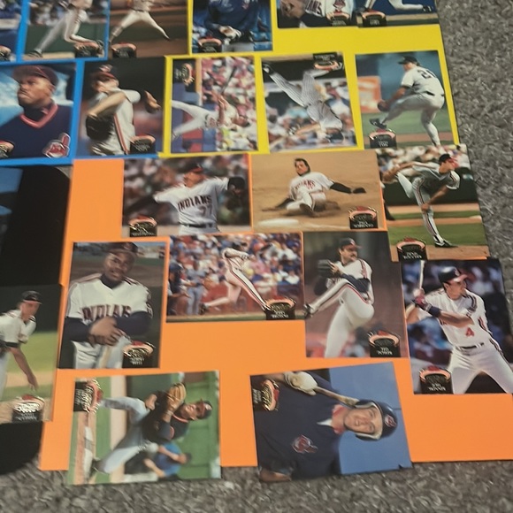 1992 Topps stadium cards all of the Cleveland Indians - Picture 3 of 4